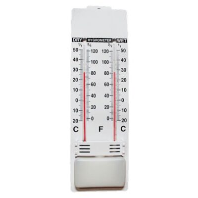 MON669 DRY AND WET THERMOMETER