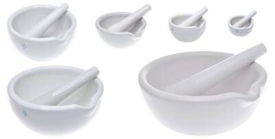 MON143 MORTAL WITH  PESTLE(GLASS AND  CERAMIC)