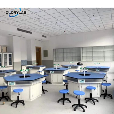 MON326 OCTAGONAL GENERAL TECHNICAL LAB TABLE