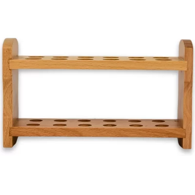 MON699 WOODEN TEST TUBE RACK